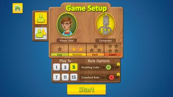 Backgammon Deluxe screenshot 2