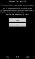 Screen Test and Fix پوسٹر