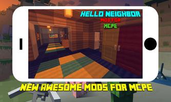Terrible Neighbor Mod for MCPE Affiche