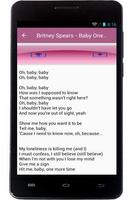 برنامه‌نما Britney Spears Best Top Lyrics عکس از صفحه
