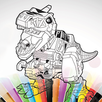Super Hero Rangers Coloring Kid APK