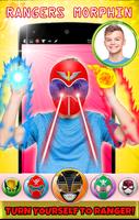 Poster Power Rangers Face Morpher