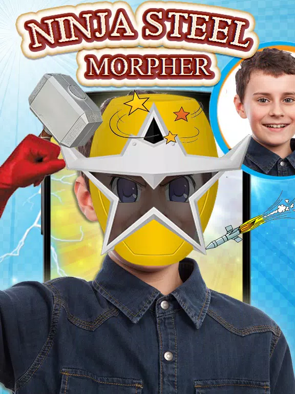 Power Rangers Super Ninja Steel Face Morpher for Android - APK Download