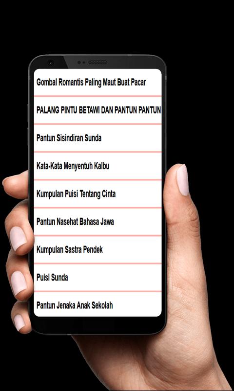 Pantun Khas Betawi For Android Apk Download