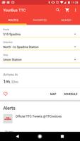 TTC Toronto Bus Tracker Cartaz
