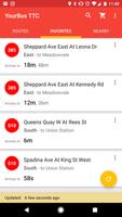 TTC Toronto Bus Tracker capture d'écran 1