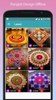 Rangoli Designs offline captura de pantalla 1