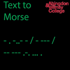 Text to Morse Code (Beta) icône