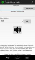 Text to Morse Code (Beta) screenshot 1