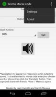 Text to Morse Code (Beta) screenshot 3