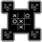 Tic Tac Toe Black free (Gomoku) - free download icône