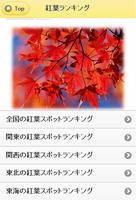 全国紅葉人気スポットランキング2014 海报