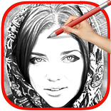 رسم صورتك بقلم الرصاص (جديد)