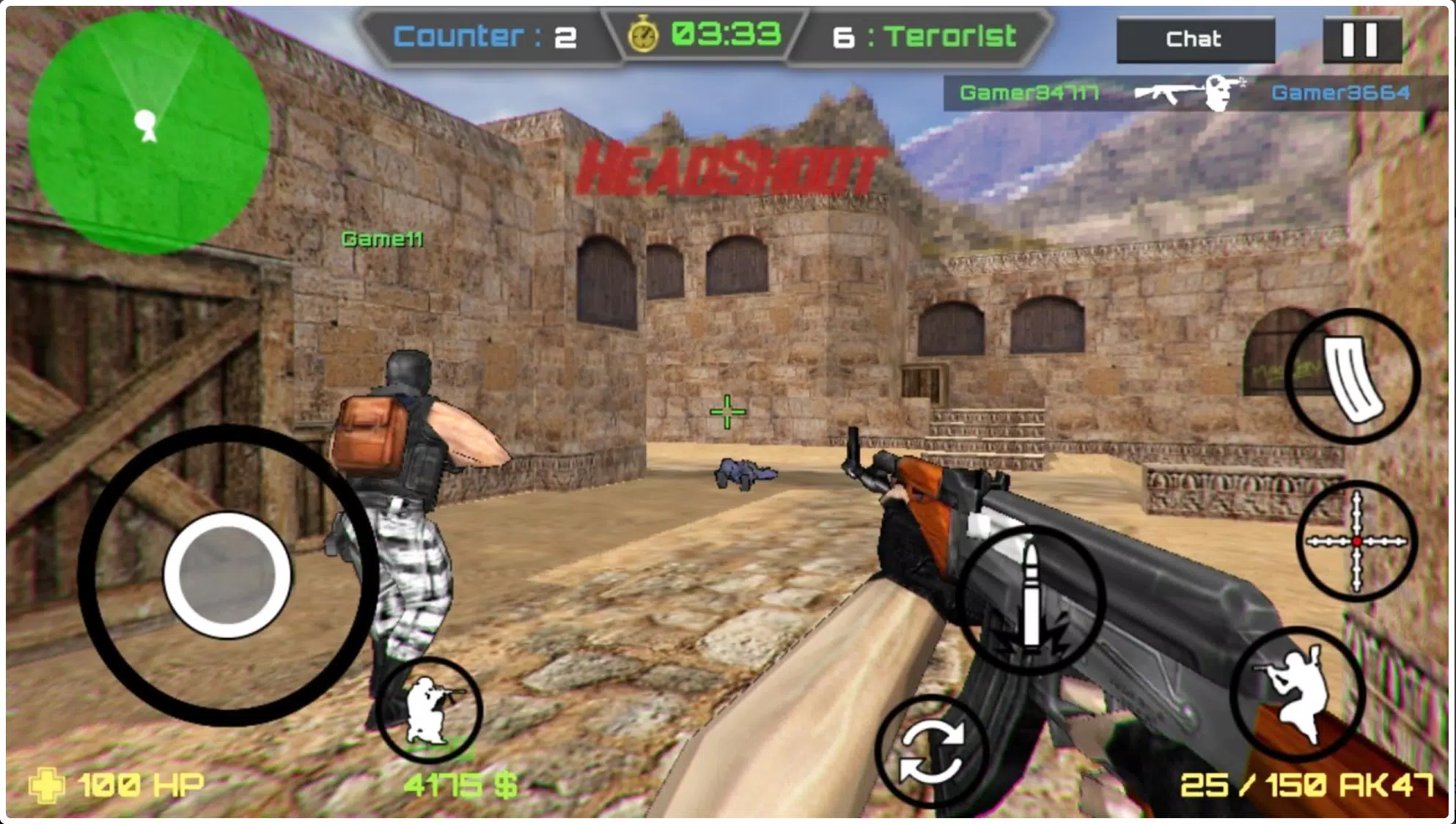 COUNTER COMBAT MULTIPLAYER jogo online gratuito em