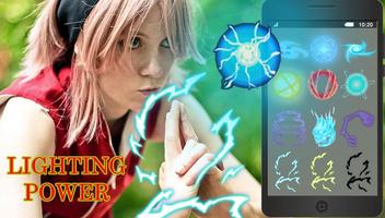 برنامه‌نما Photo Editor: secret jutsu rasengan power عکس از صفحه