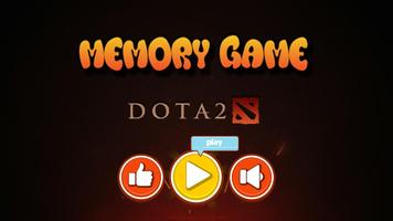 Memory Game Dota 2 Cartaz