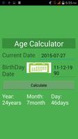 Age Calculator स्क्रीनशॉट 2