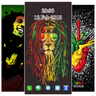 Lion Rasta Wallpaper HD icône