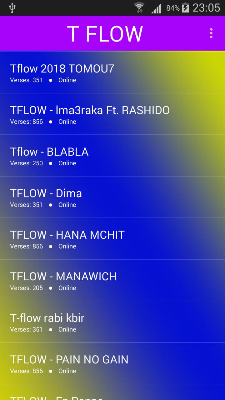 اغاني راب 2018 بدون نت T Flow For Android Apk Download