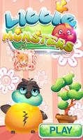 Little Monsters Match 3 Game Free 2017 poster