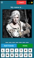 The Witcher 3 - Quizz Affiche