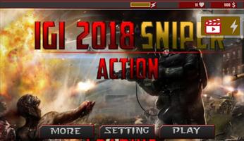 IGI  2018 - Counter Sniper Commando Shooting capture d'écran 1