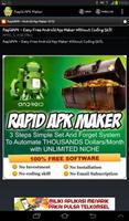Rapid APK Maker скриншот 1