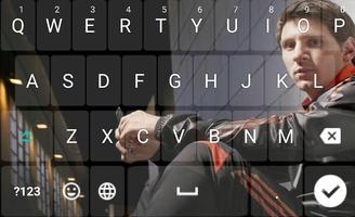 Messi keyboard Themes capture d'écran 3