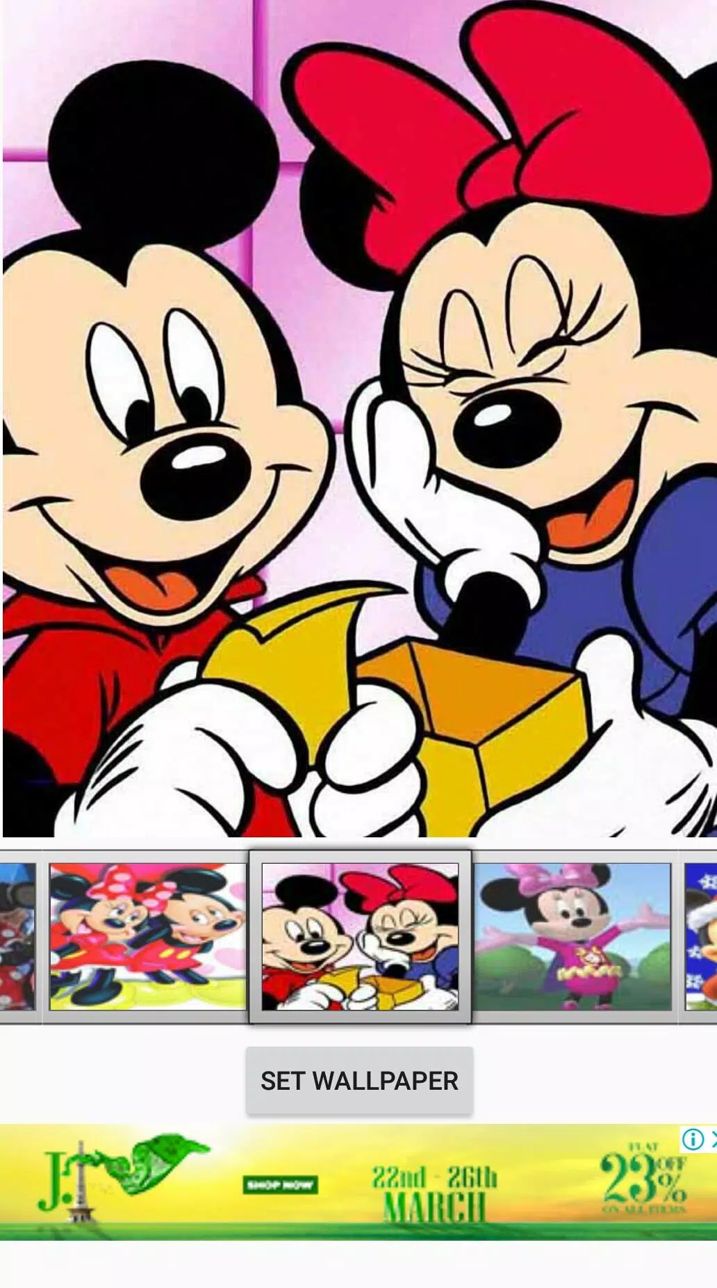 Tải xuống APK Hình nền Mickey và Minnie HD cho Android