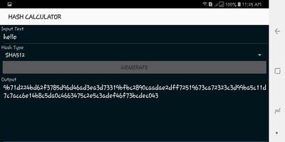 3 Schermata Hash Calculator
