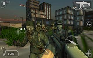 Green Force: Zombies - HD captura de pantalla 2