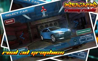 Underground Racing Rivals ảnh chụp màn hình 1