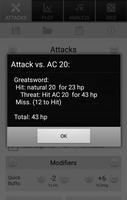 d20 Attack Calc Lite captura de pantalla 2