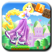 Princess Rapunzel Castle World أيقونة