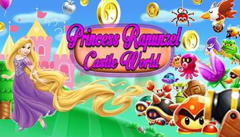 Princess Rapunzel Castle World पोस्टर