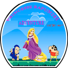 princesse drawing rapunzel adventure-icoon