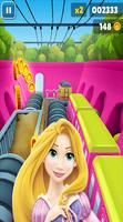 Princess Rapunzel Subway City Run syot layar 3