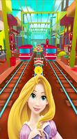 Princess Rapunzel Subway City Run โปสเตอร์