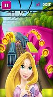 Princess Rapunzel Subway City Run capture d'écran 2