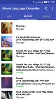 Movie Language Converter syot layar 1