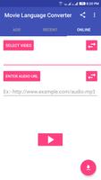 Movie Language Converter syot layar 2