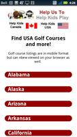 Golf Courses USA poster