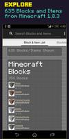 Blockidex Guide for Minecraft 海报