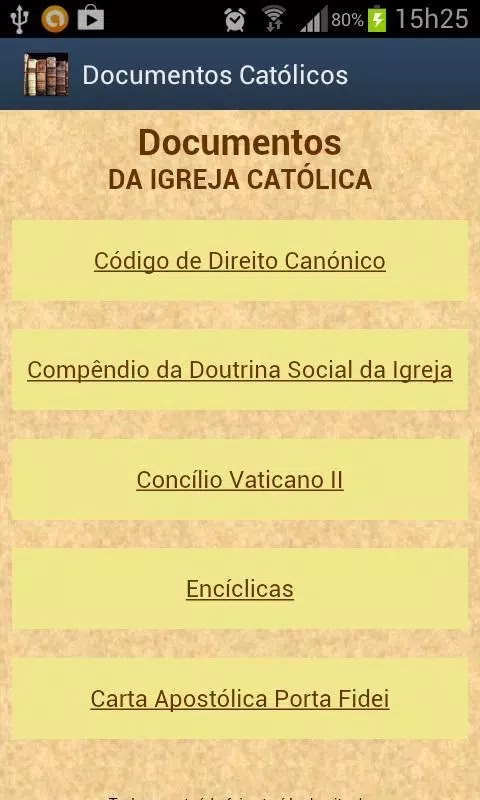 Documentos da Igreja