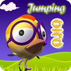 Jumping Bird Funny icon
