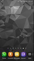 Black Polygon Backgrounds HD 截图 3