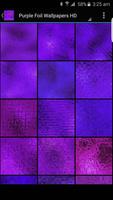 Purple Foil Wallpapers HD Cartaz
