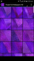 Purple Foil Wallpapers HD capture d'écran 1