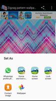 Zigzag pattern wallpapers HD ภาพหน้าจอ 3