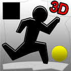 Stickman Runner 3D 🏃-icoon